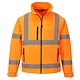 High-Visibility softshell jas oranje EN471