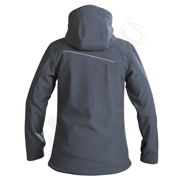 Dames softshell jas Dassy Tavira grijs