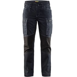 Dames stretch werkbroek Denim Blaklader