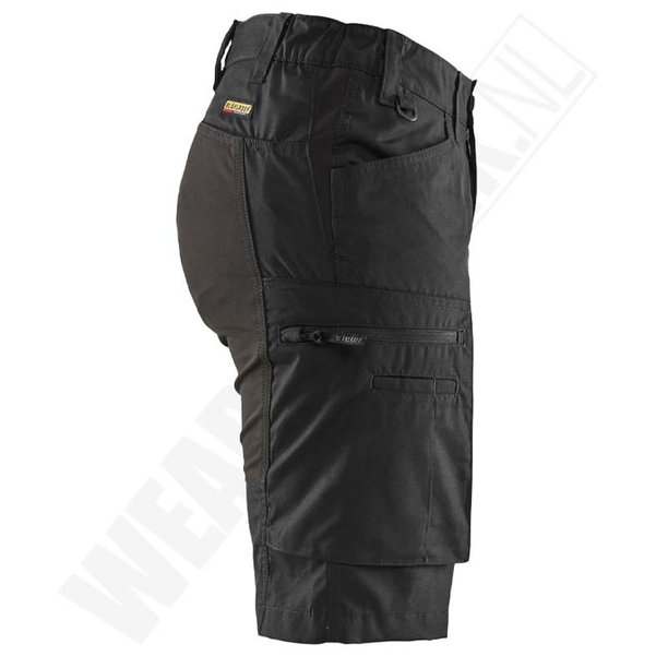 Dames stretch korte werkbroek Blaklader 7149