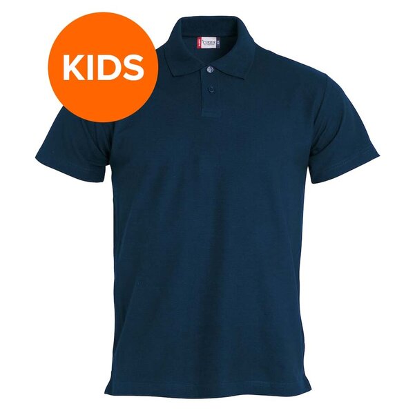 Kinder poloshirt Clique basic navy