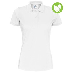 Cottover poloshirt dames wit