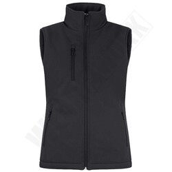 Dames softshell bodywarmer Clique gevoerd