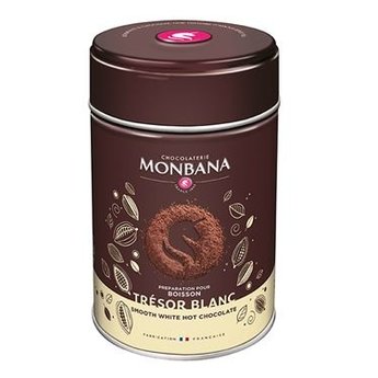 Monbana Trinkschokolade ""Trésor"" weiß, 200 g