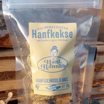 Hanf Hannah Halberstädter Hanfkekse, 70g