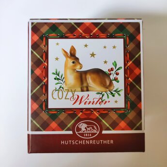 Hutschenreuther  Rehkitz liegend Hutschenreuther  "Cozy Winter"