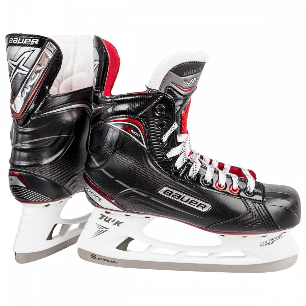 Коньки хоккейные bauer. Коньки Bauer Vapor x500. Bauer Vapor x600 коньки. Хоккейные коньки Bauer Vapor x400. Бауэр Вайпер x600 коньки.