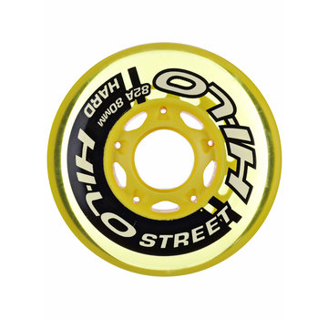 Bauer Hi-Lo 72mm Inline Skate Wheels 4-Pack