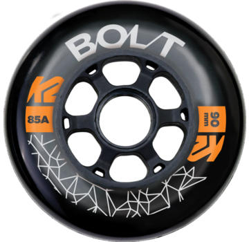 K2 Bolt 90mm Inline Skate Wheels 8-Pack