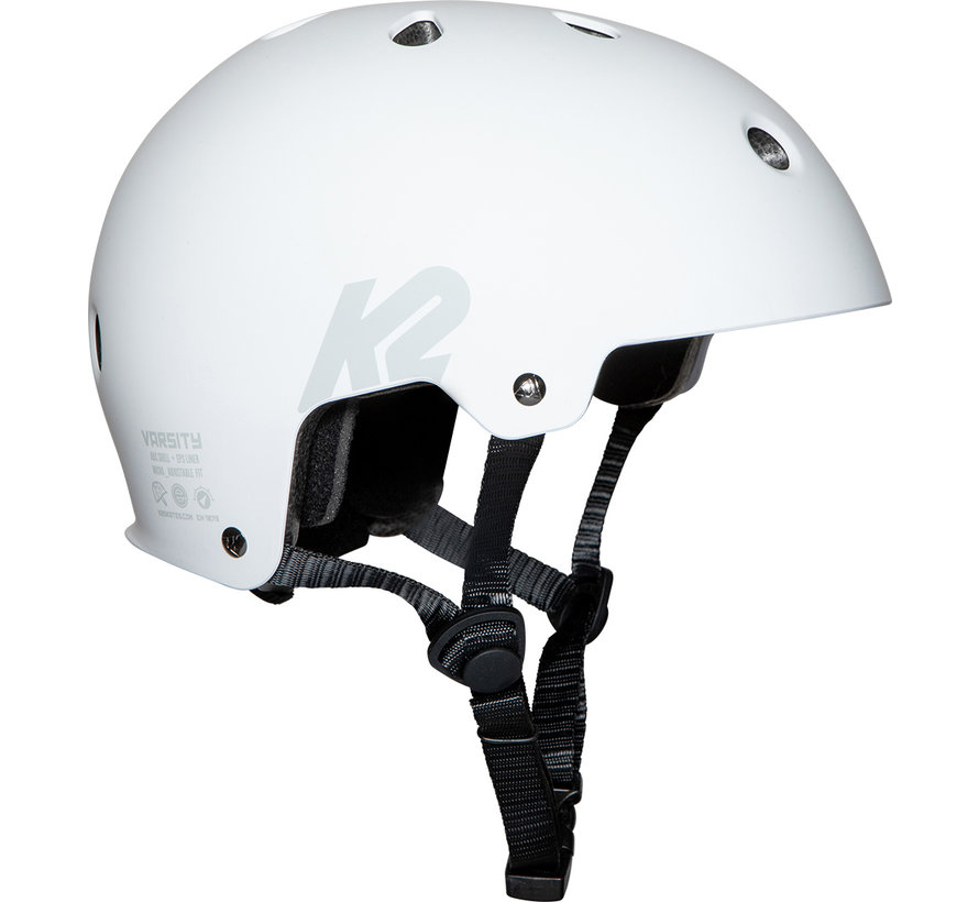 Varsity Pro Inline Skate Helmet White