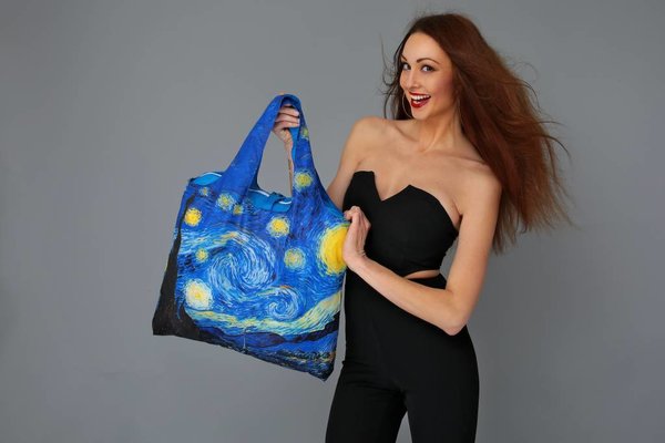 The Starry Night Recycled Tote Bag – Hyperallergic Store