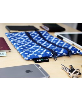 Ecozz Zip Pocket Squares Blue Ecozz Zip Pocket Squares Blue