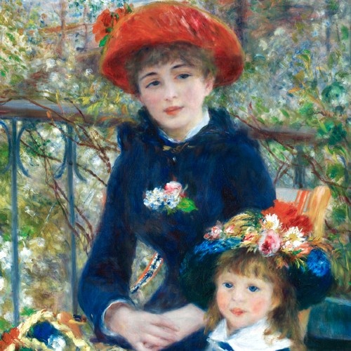 "Two Sisters" - Pierre Auguste Renoir