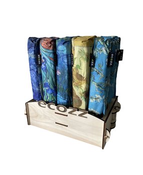 Ecozz Ecozz Wooden Umbrella counter display Ecozz Ecozz Wooden Umbrella counter display