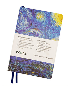 Ecozz Notebook A5 The Starry Night - Vincent van Gogh