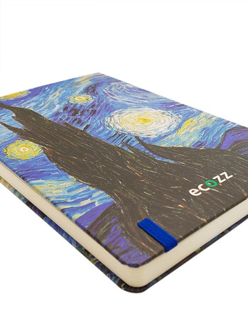 Ecozz Notebook A5 The Starry Night - Vincent van Gogh