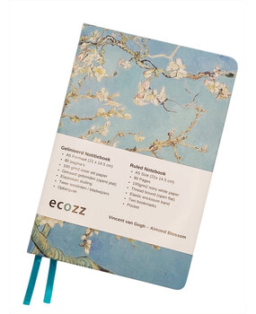 Ecozz Notebook A5 Almond Blossoms - Vincent van Gogh Ecozz Notebook A5 Almond Blossoms - Vincent van Gogh
