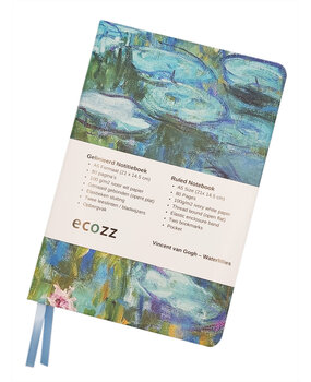 Ecozz Notebook A5 Waterlillies - Claude Monet