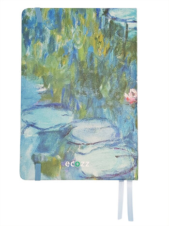 Ecozz Notebook A5 Waterlillies - Claude Monet Ecozz Notebook A5 Waterlillies - Claude Monet