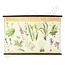 Vintage schoolplaat planten