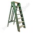 Groene vintage schilderstrap