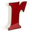 Grote rode letter R