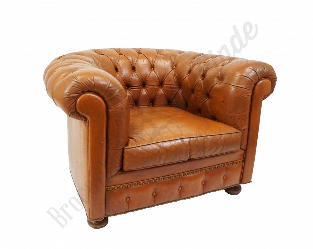 Chesterfield Fauteuil Vintage