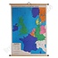 Vintage landkaart 'West-Europa'