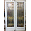 Set glas in lood deuren No. 131/132