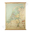 Eerste wandkaart van Nederland