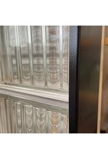 Zwarte afdekstrip 260cm x 8cm