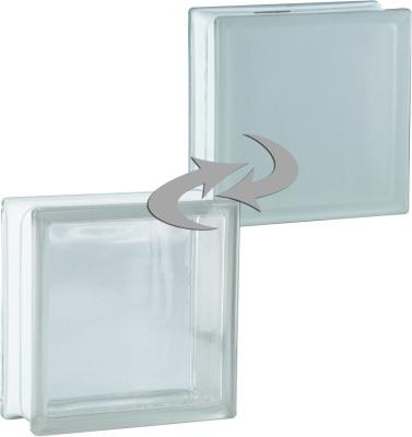Bouwglas 10 stuks 190x190x80 Helder 1zijde Sahara