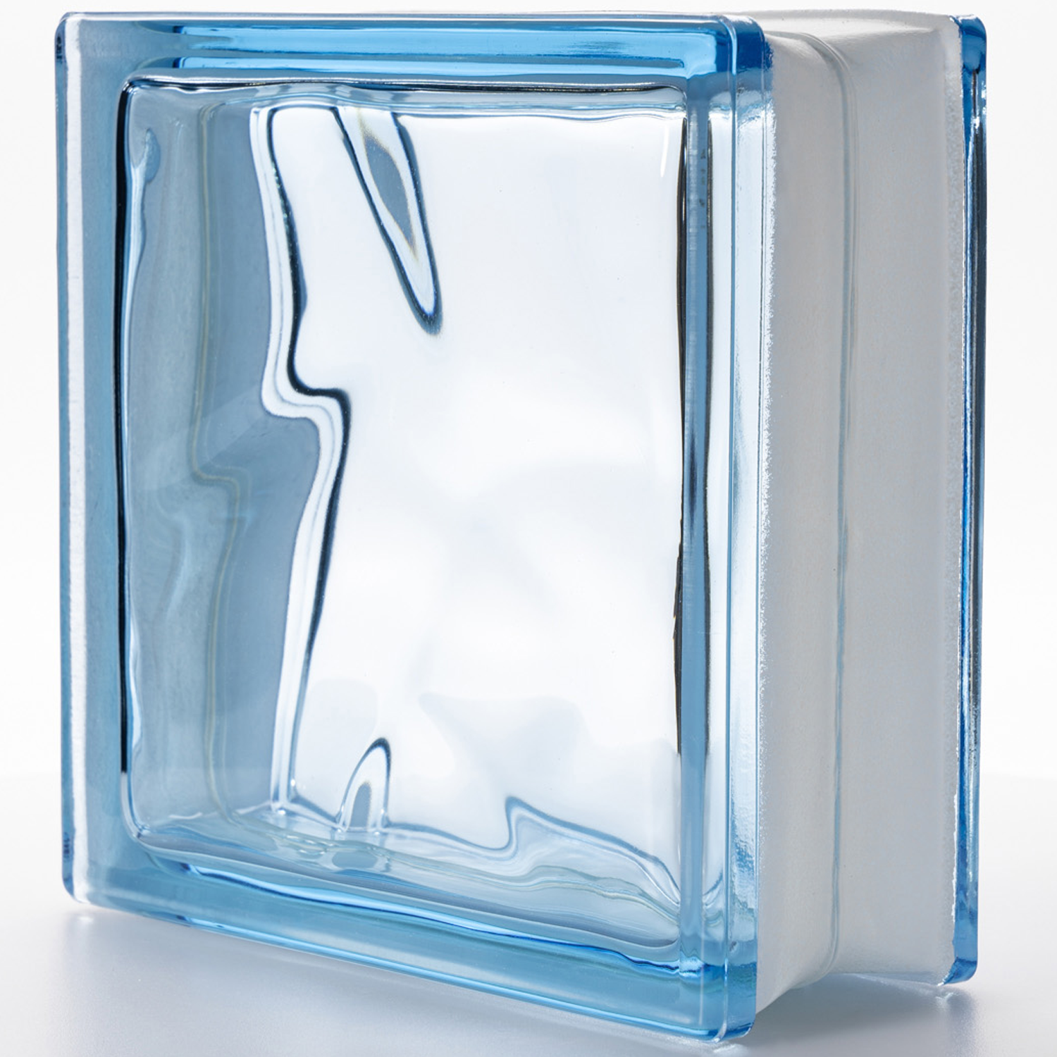 190x190x80 Wave Azur