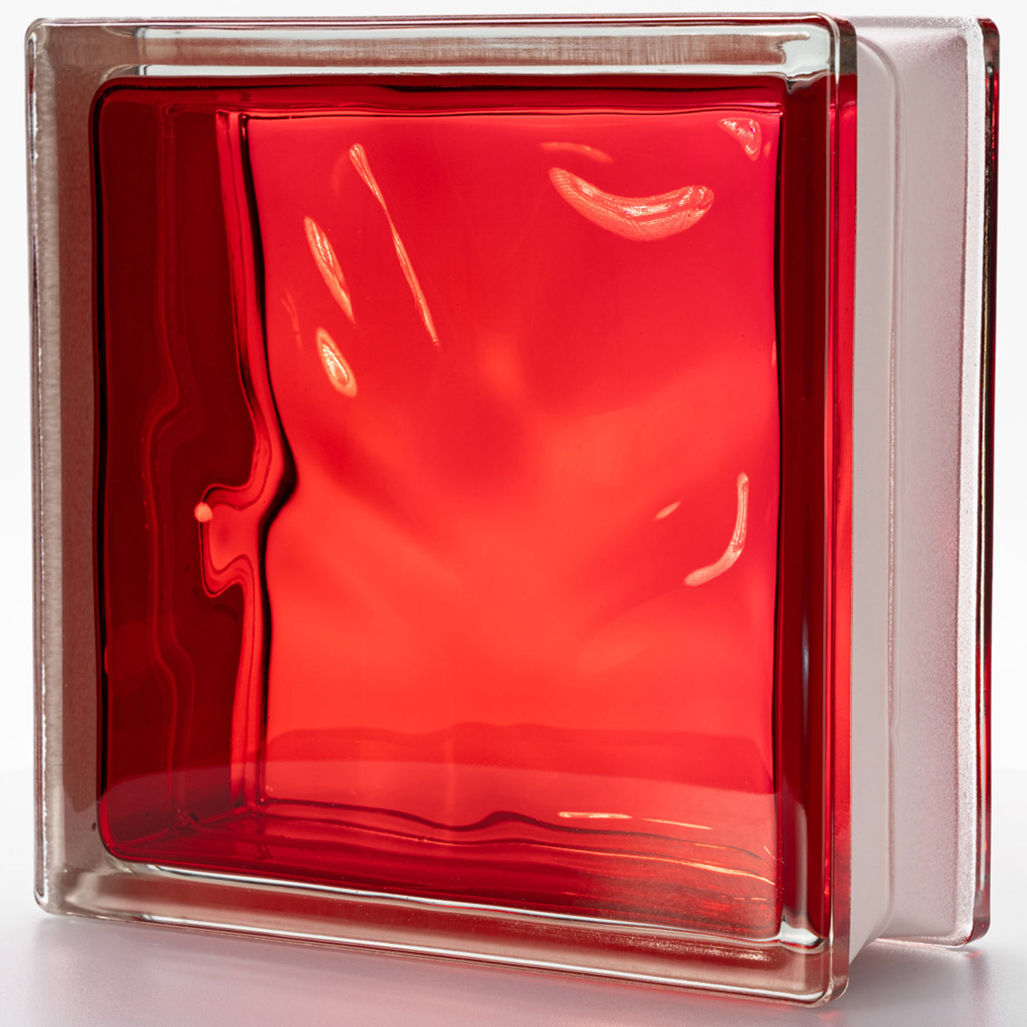 190x190x80 Brilliant Red