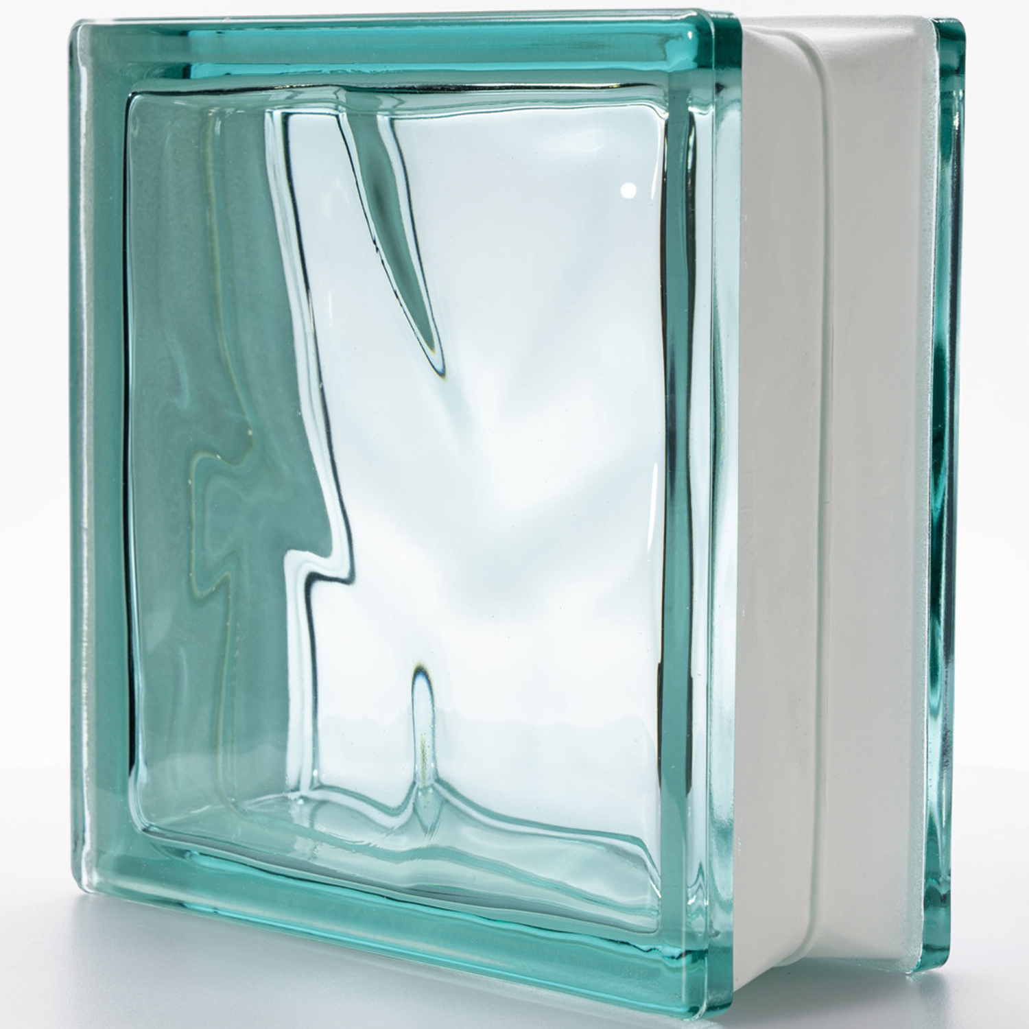 190x190x80 Wave Turqoise