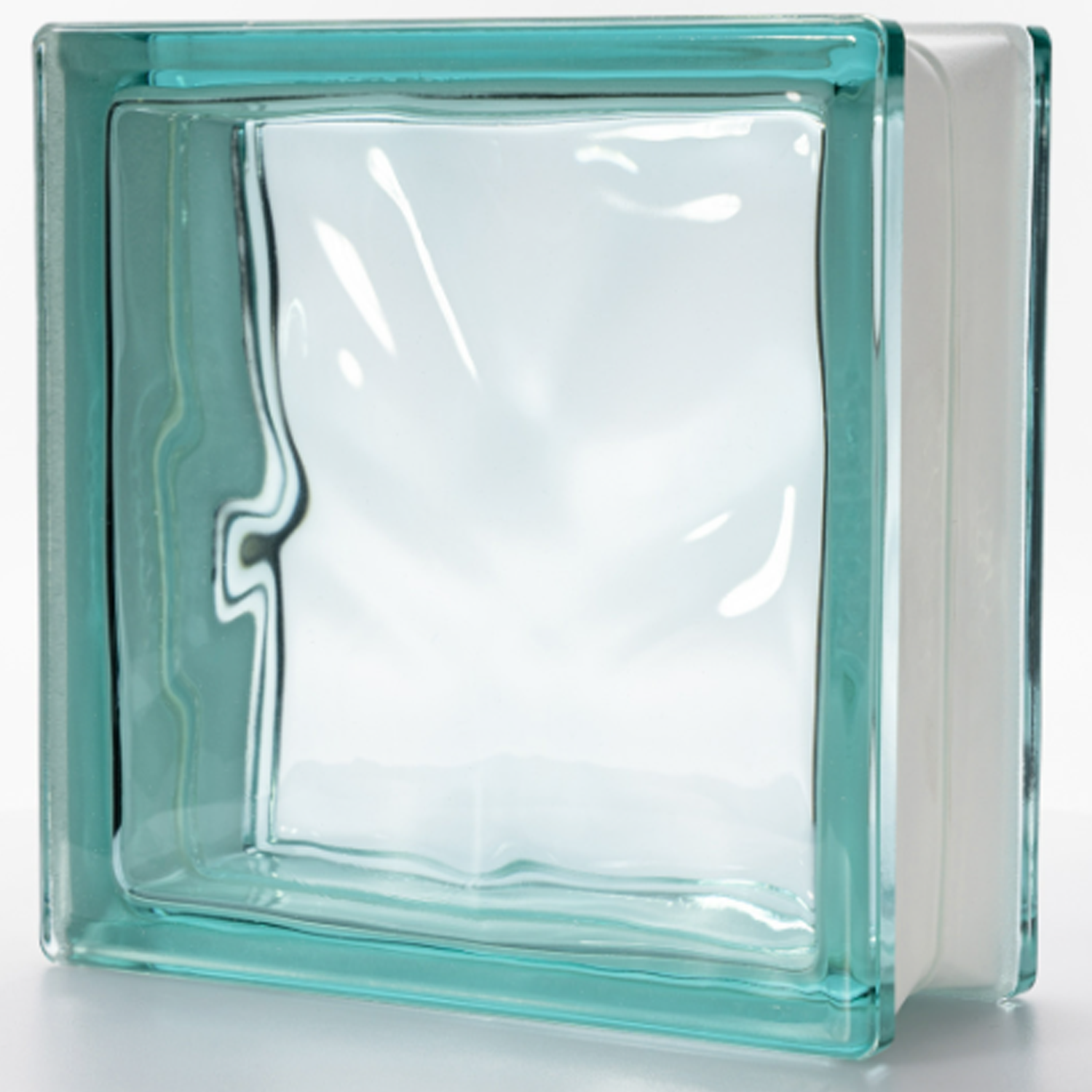 190x190x80 Wave Turqoise