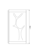 Eckstein Runde 90gr. Wave