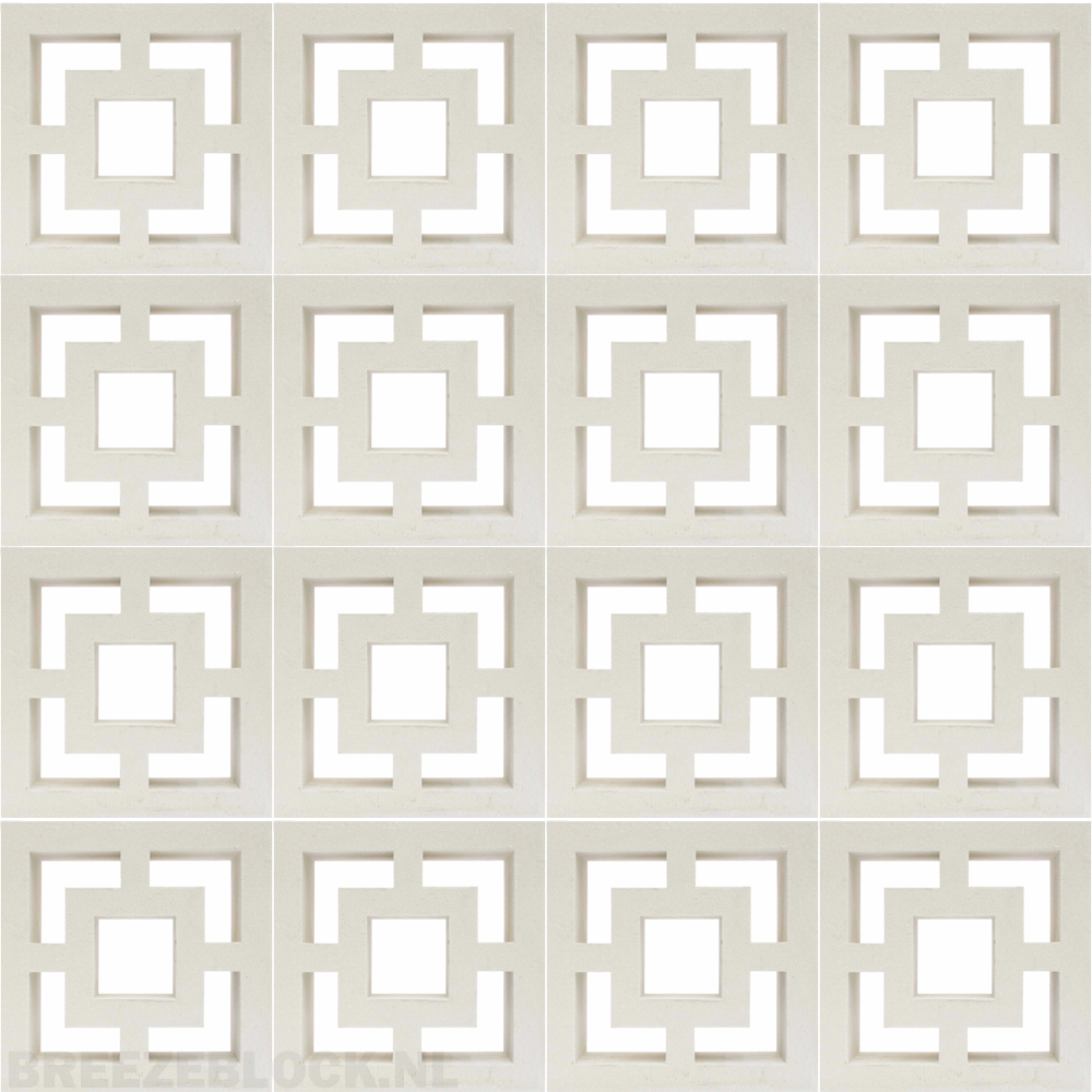 Breezeblock Patio 2929/9 Wit