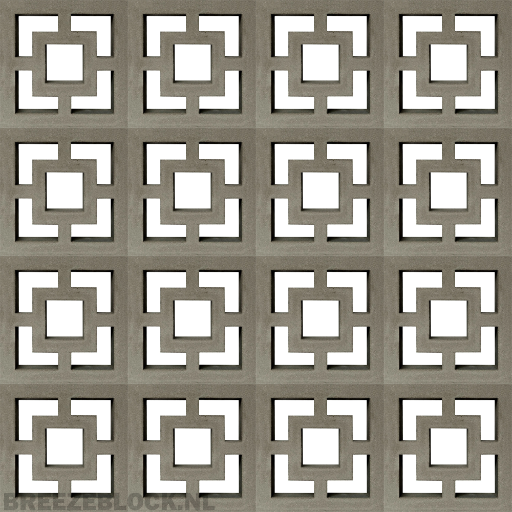 Breezeblock Patio 2929/9 Grijs