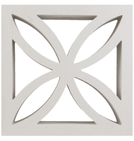 Breezeblock Flower 2929/9 Wit