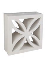 Breezeblock Flower 2929/9 Wit