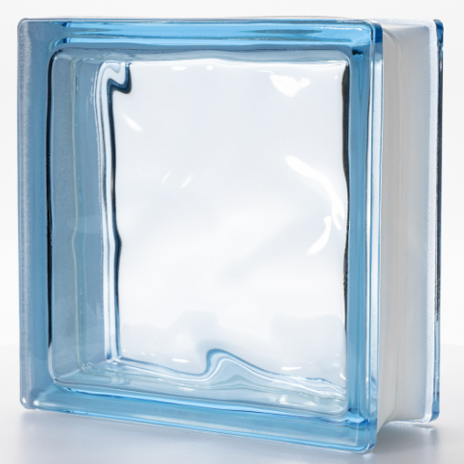 190x190x80 Wave Azur