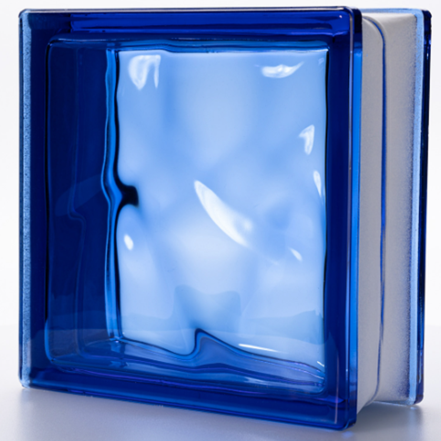 190x190x80 Wave Blauw