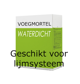 Voegmortel voor het Lijmsysteem