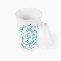 GANESHA TO STAY Porcelain cup | 0.4 l