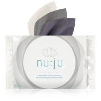 nu:ju® BEAUTY nu:ju microfibre facial cleansing cloths "get them all" made of Evolon®, silver-ionized | 3 cloths with travel case