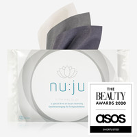 nu:ju® BEAUTY nu:ju microfibre facial cleansing cloths "get them all" made of Evolon®, silver-ionized | 3 cloths with travel case