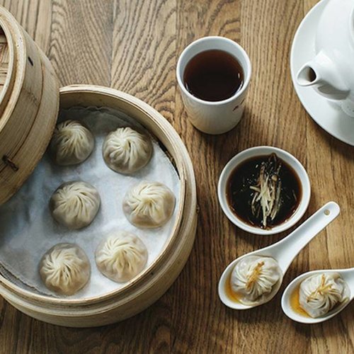 Xiaolongbao (Shanghai Dumplings) bij Din Tai Fung 鼎泰豐