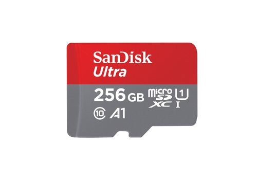 SanDisk Micro SD HC-kaart 256 GB Class 10 