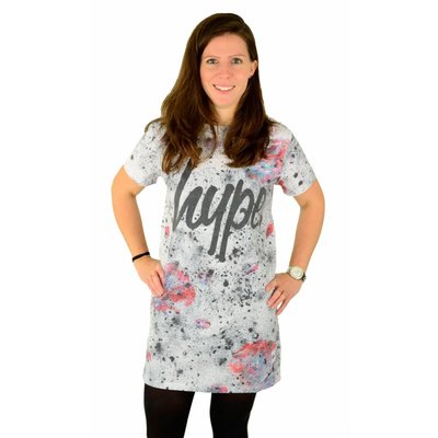 Hype Speckle Rose Tee Dress Multi